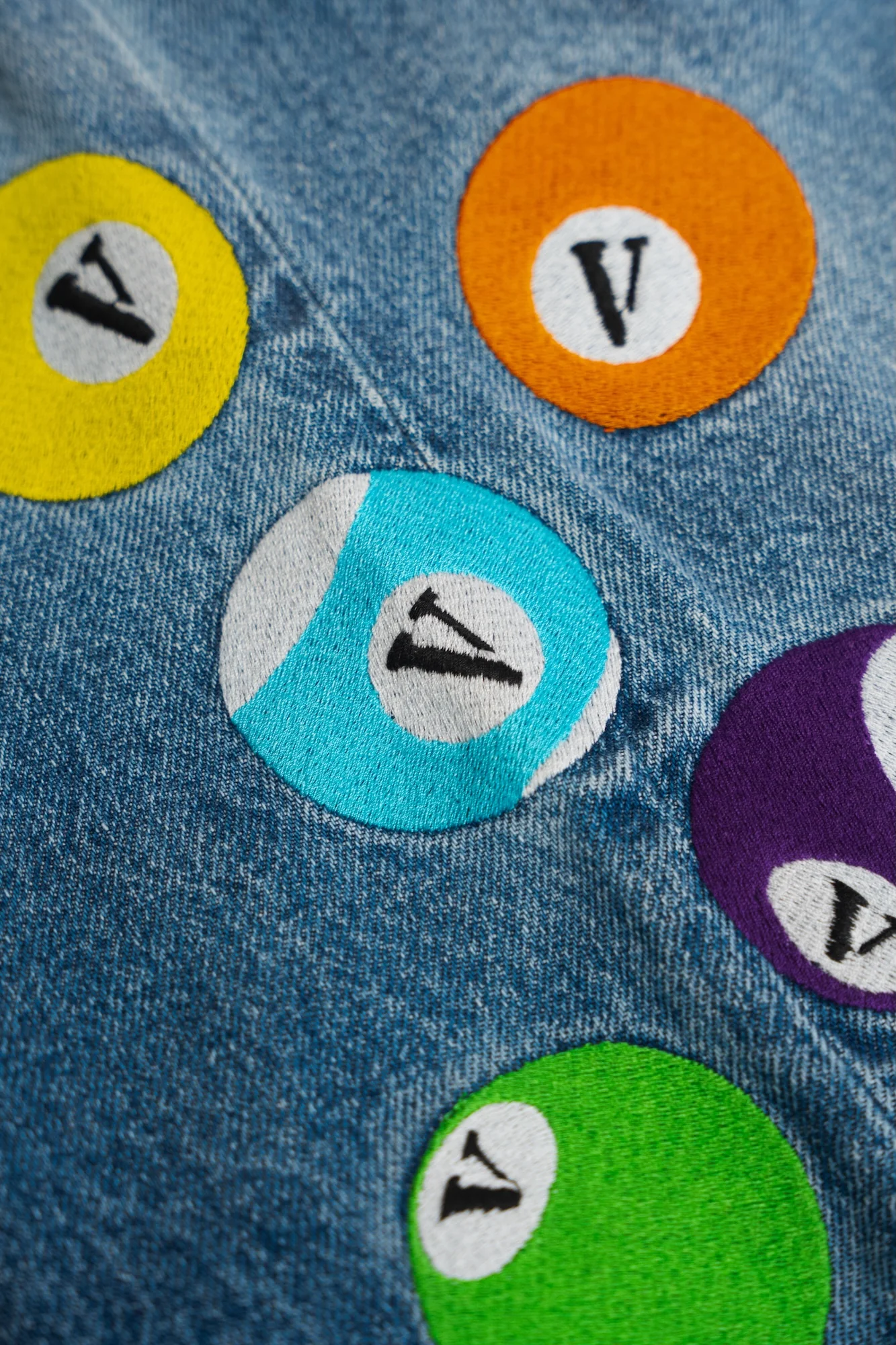 8 BVLL SKATER JEANS/SHORTS with “V” BALL KEYCHAIN - Image 11