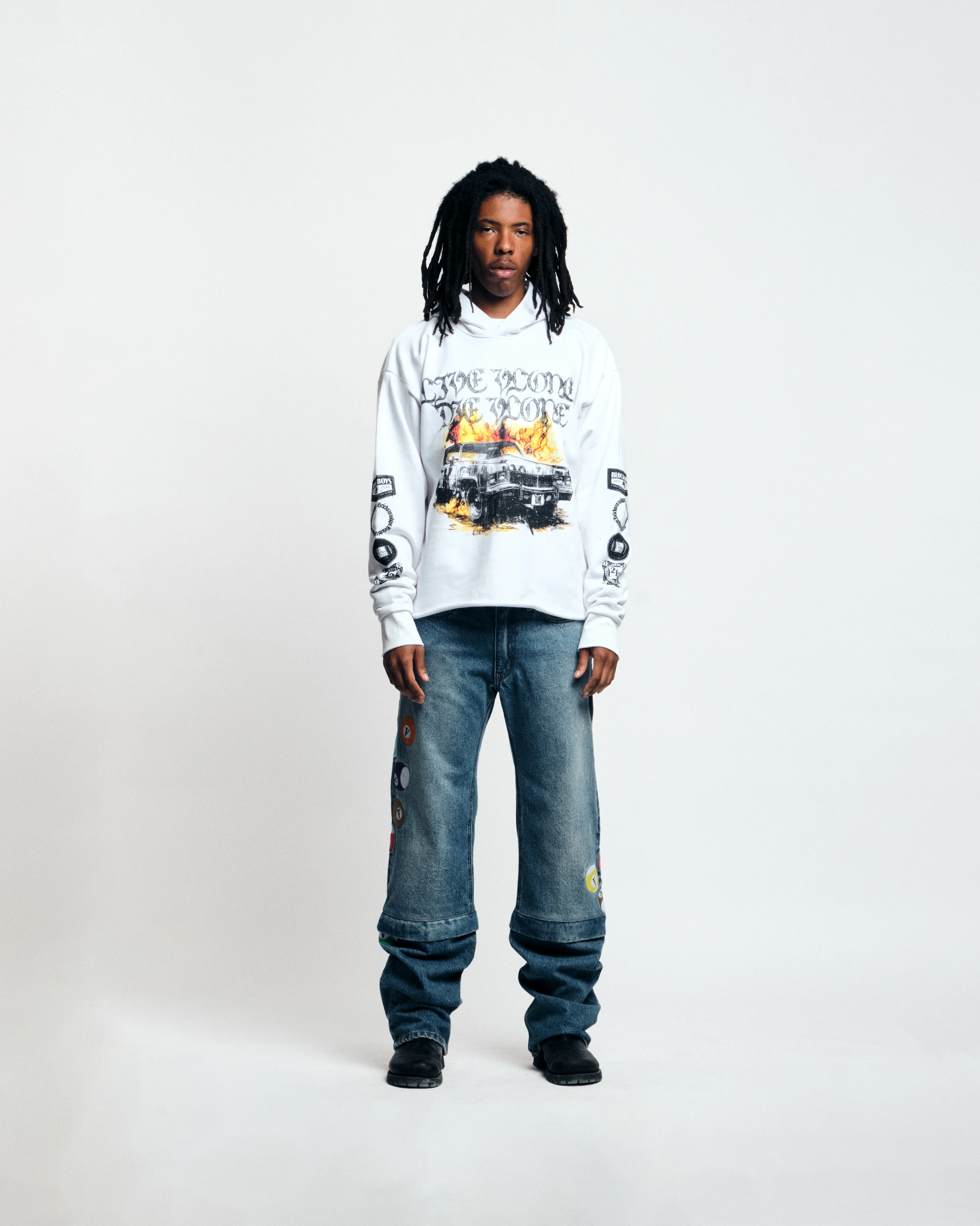 CRASH THE WHIP HOODIE with DICE - Image 10
