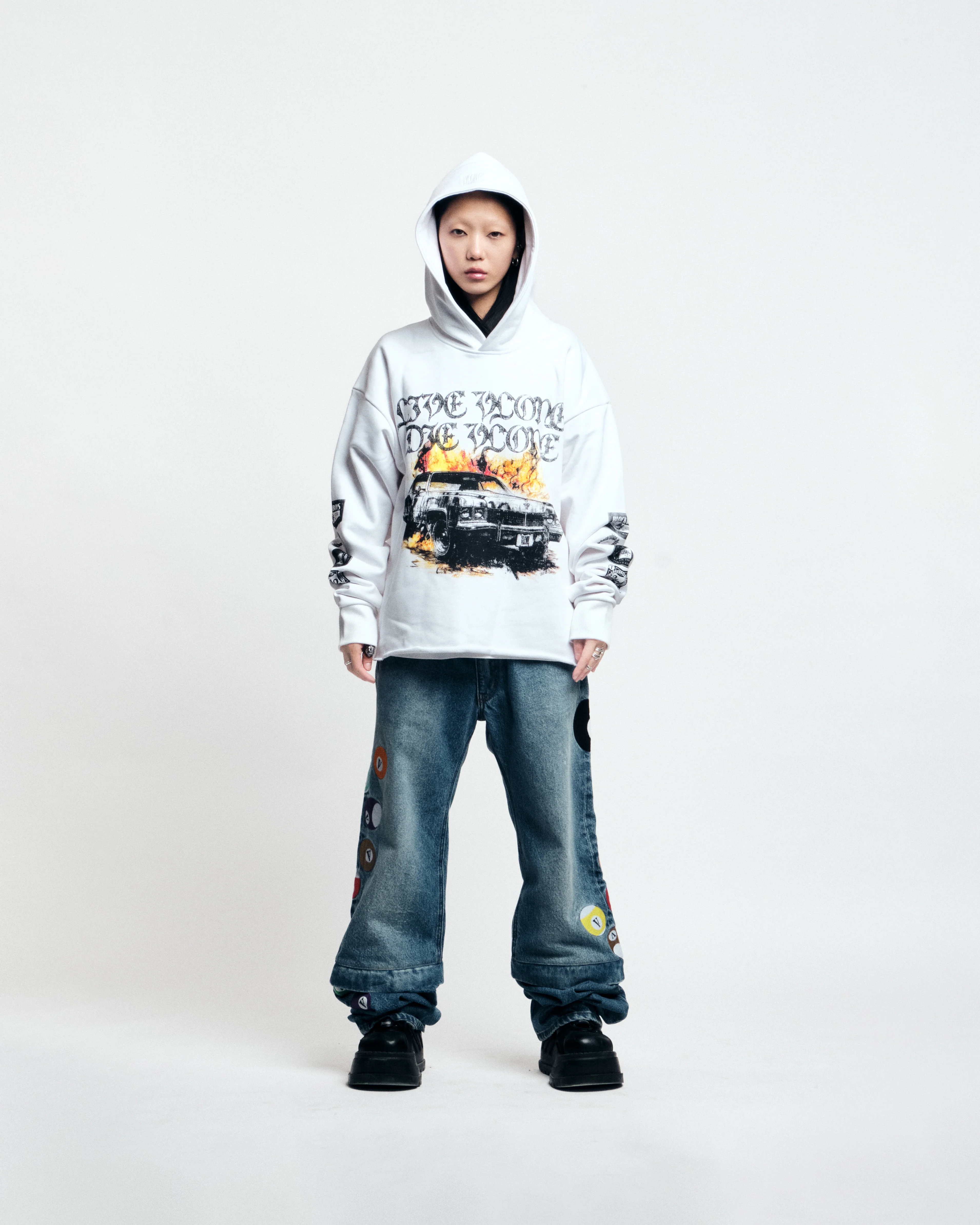 CRASH THE WHIP HOODIE with DICE - Image 11