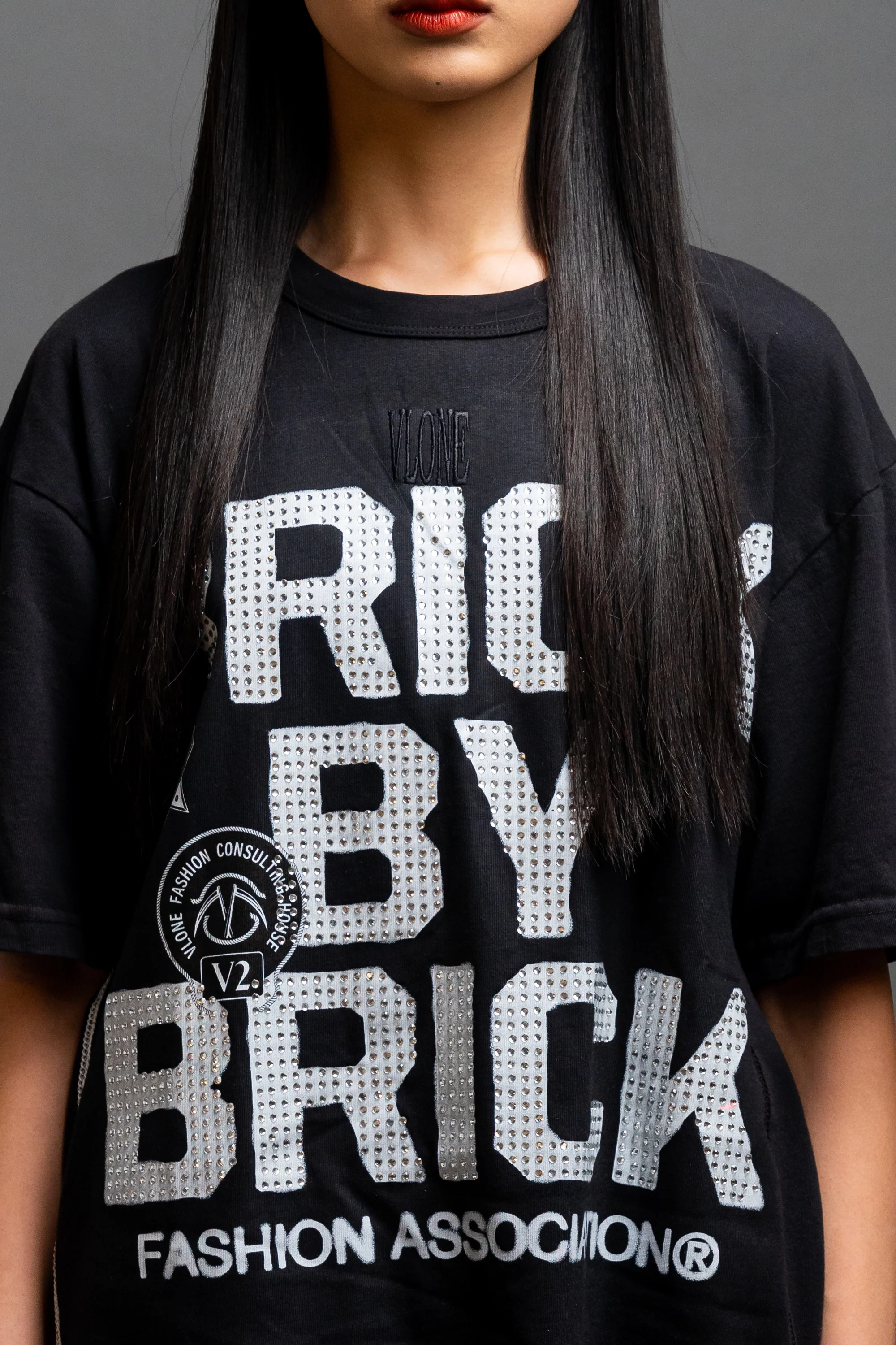 BBB Association S/S T-Shirt In Rhinestone - Image 6