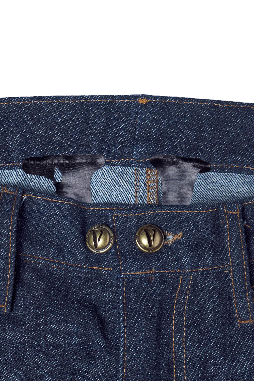 LVDV TWO-TONE RAW DENIM JEANS - Image 3