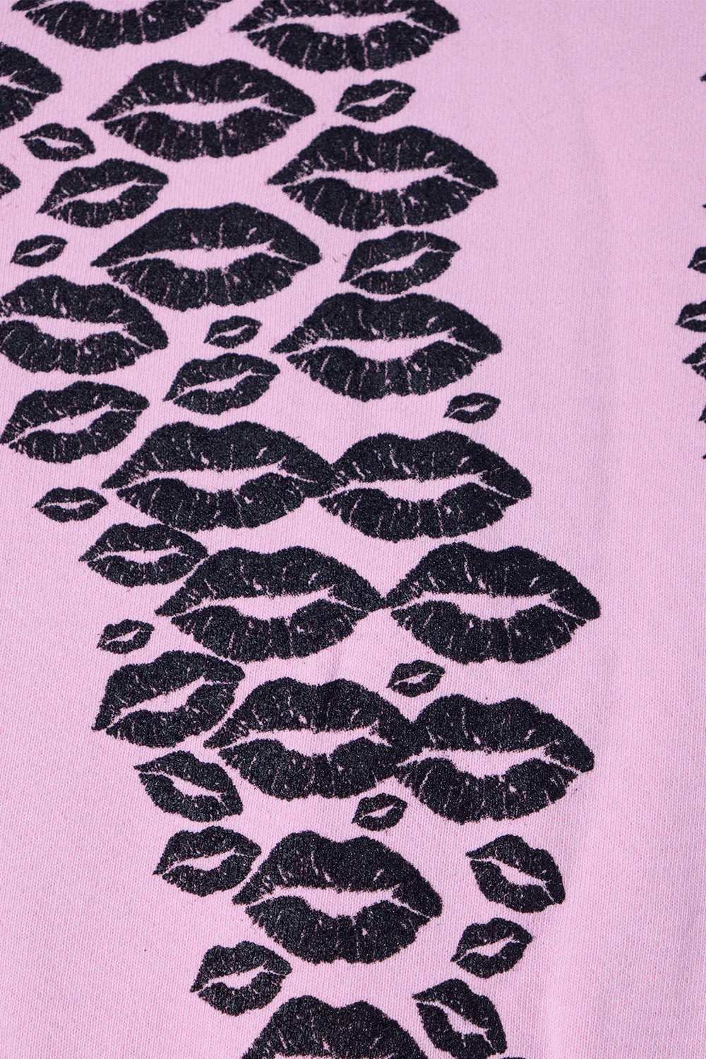 BLACK LIPSTICK FRIENDS- EMBROIDERED HOODIE (Pink) - Image 8