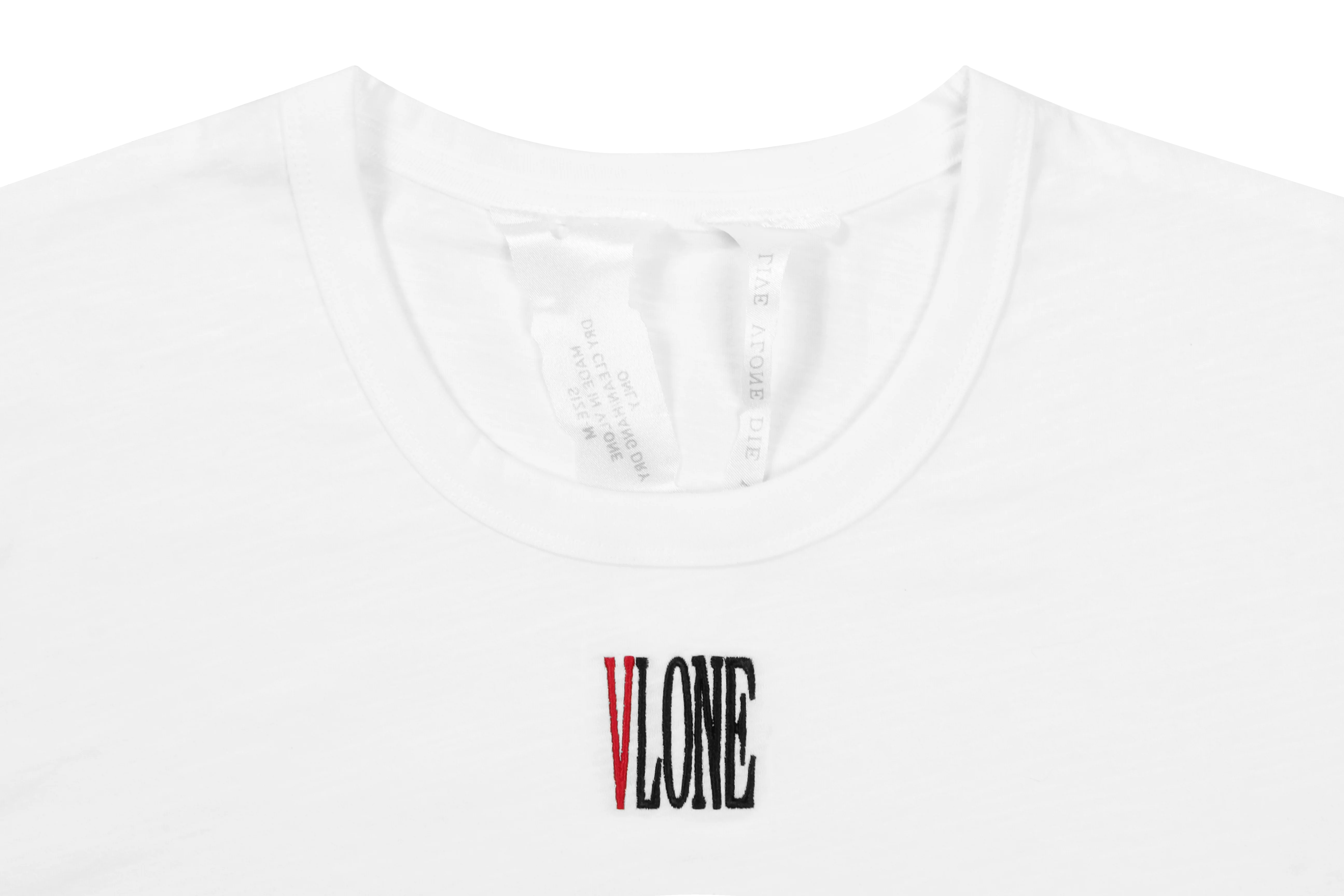 OG STAPLE EMBRODIERIED UNDERSHIRT (WHITE RED) - Image 6