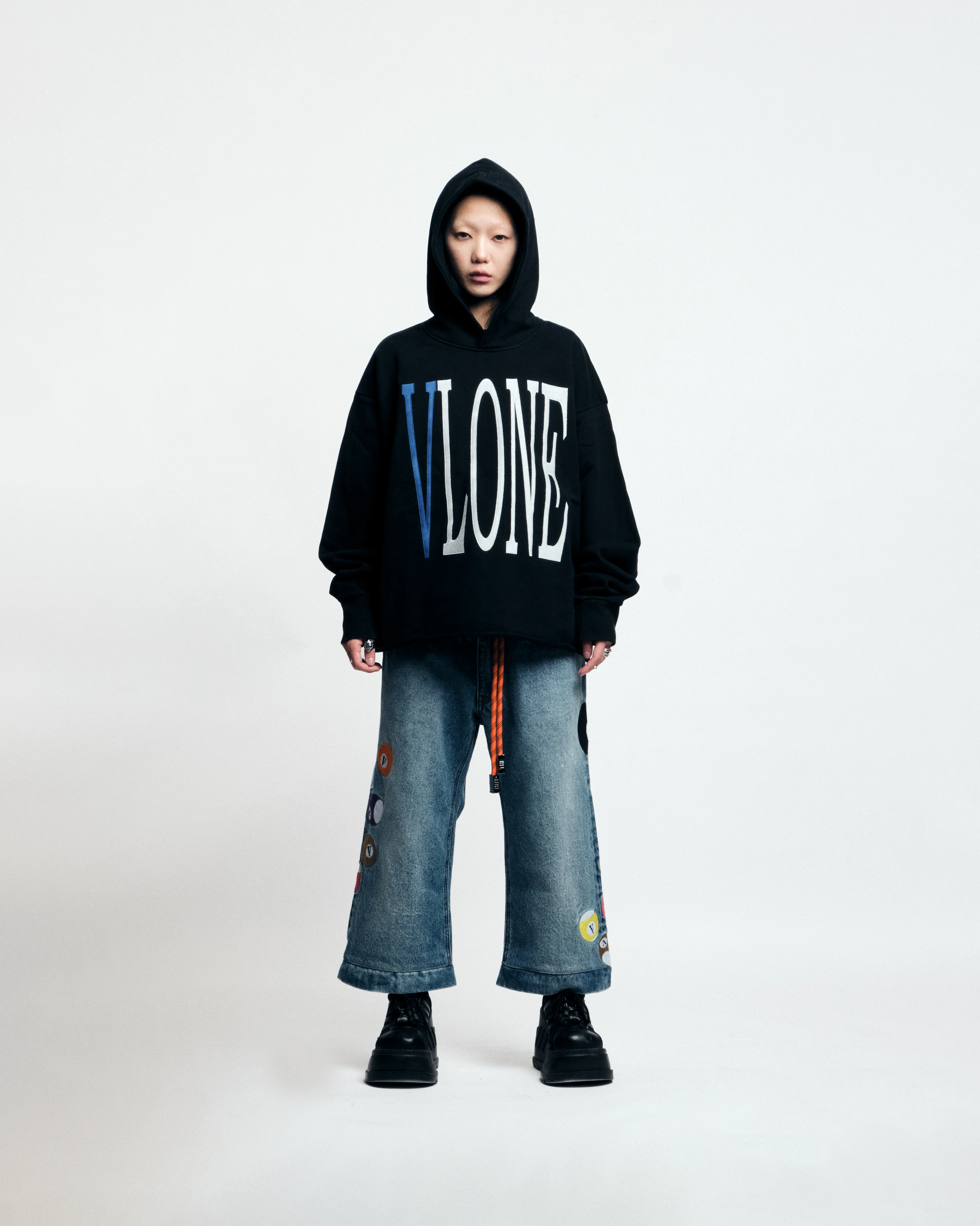 OG Staple Embroidered Hoodie (Blue/Black) - Image 9