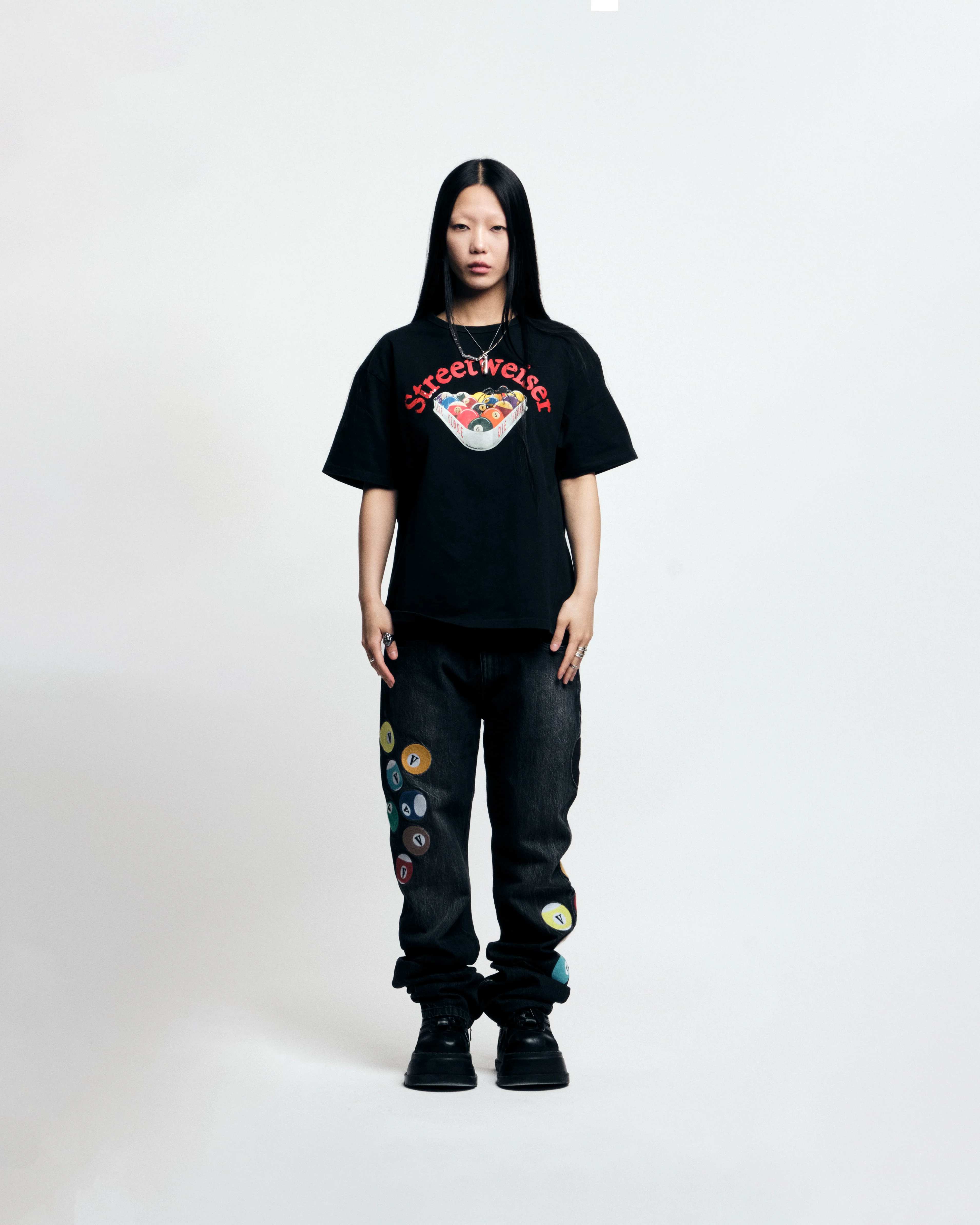 Streetweiser Black T-Shirt - Image 6