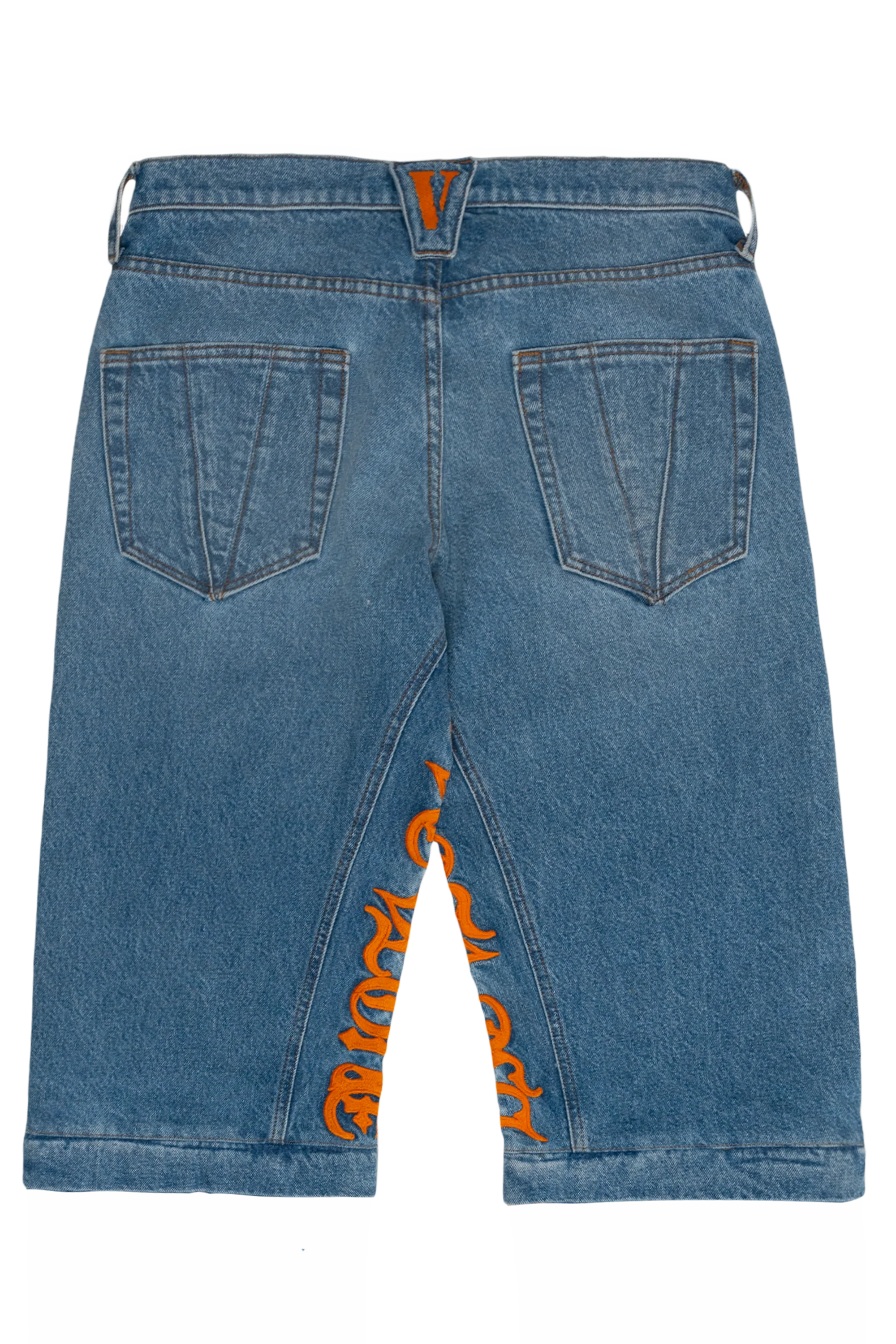 THE INFAMOUS LVDV SKATER JEANS/SHORTS with “DAGGER” KEYCHAIN - Image 4