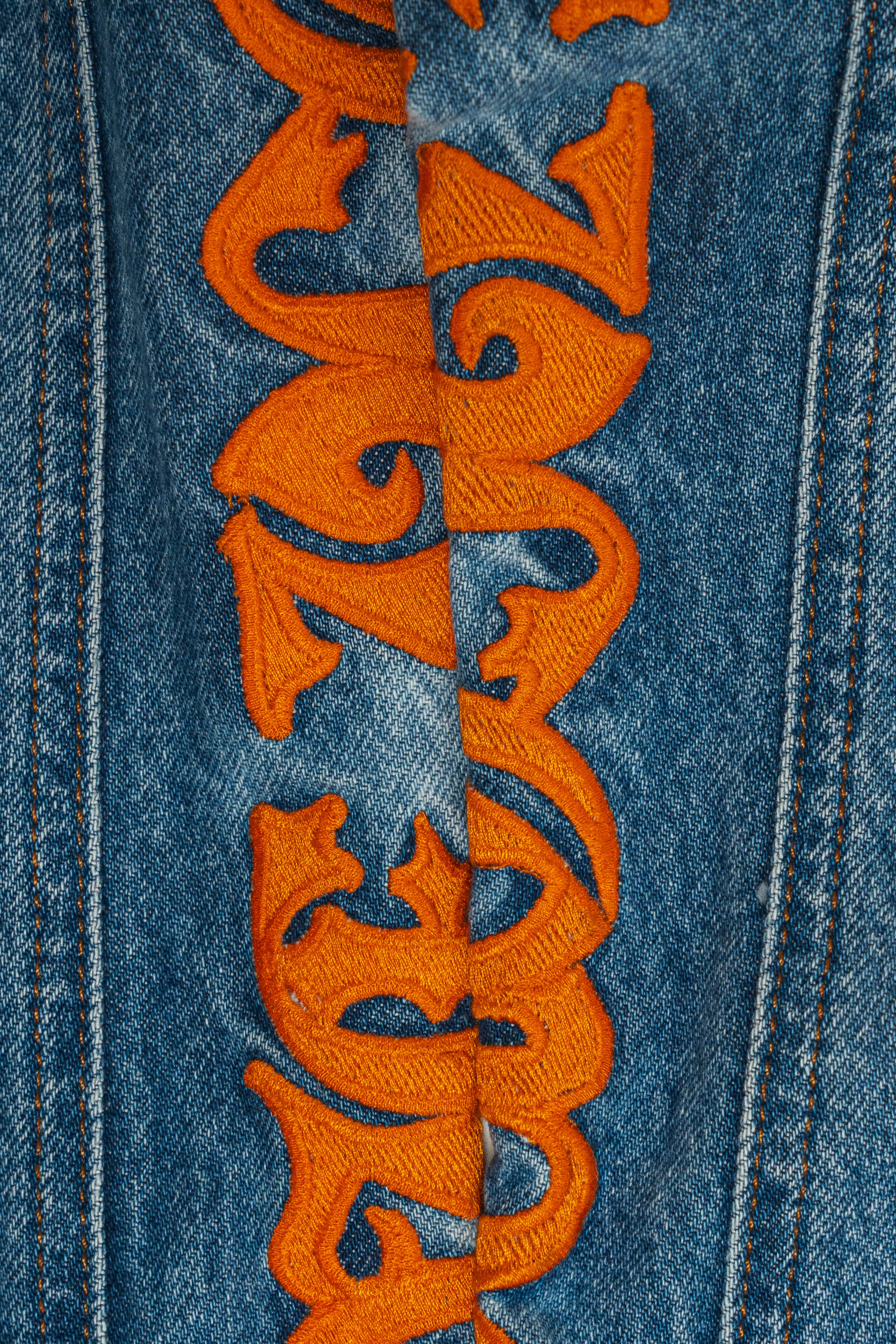 THE INFAMOUS LVDV SKATER JEANS/SHORTS with “DAGGER” KEYCHAIN - Image 6